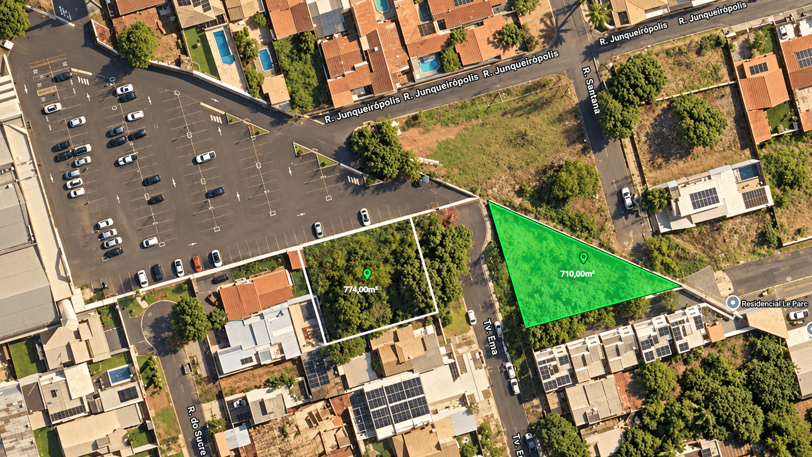 Terreno de 710 m² à venda na região do Vilas Boas em Campo Grande/MS - 4